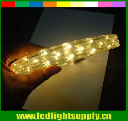 100m PVC LEDロープライト 4本のワイヤー DIP 5mm LEDクラブ用柔軟ロープ