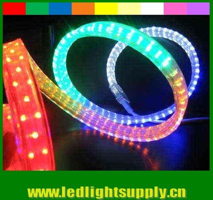 PVC LED フラットロープ 4本のワイヤー 防水 Xmas ホームデコレーション LEDロープライト