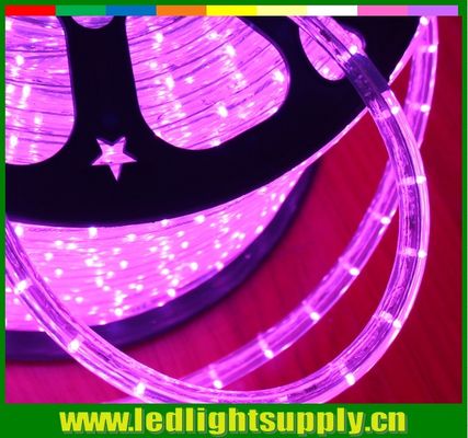 ピンク 12/24v LED 1/2' 2ワイヤード 屋外 クリスマスロープライト