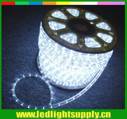 超明るいLEDライト クール 透明 白 2本のワイヤロープ クリスマスライト