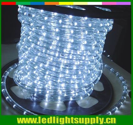超明るいLEDライト クール 透明 白 2本のワイヤロープ クリスマスライト