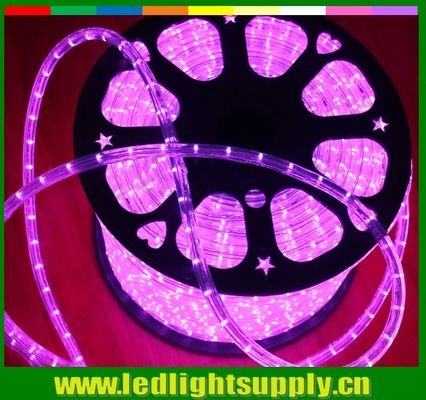 ピンク 12/24v LED 1/2' 2ワイヤード 屋外 クリスマスロープライト