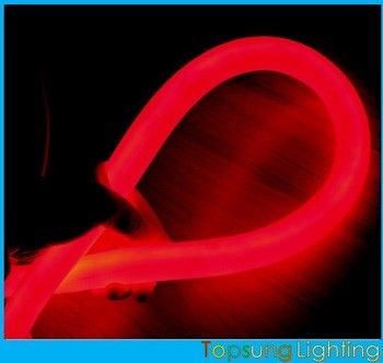 超明るい赤色 LEDネオンフレックスライト 220v 25mm 外装用