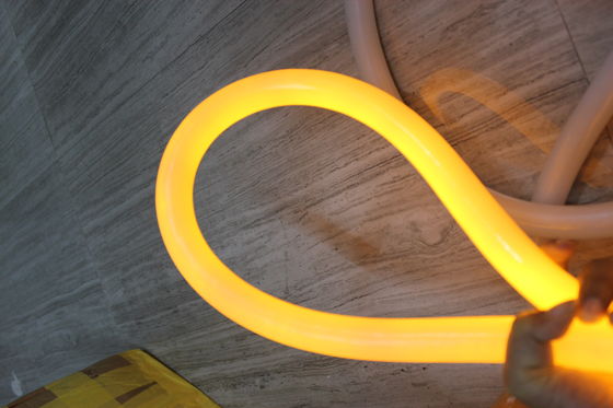 ホットセール 装飾用黄色 24v 360度丸 LED ネオン柔軟ライト