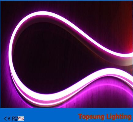 紫色 折りたたむ 12V 赤色 双面 ネオン LED フレックスライト