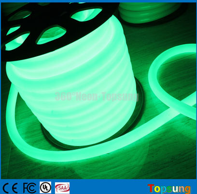 25m ロール 緑色 pvc 360度 LED ネオンフレックス ブリッジ