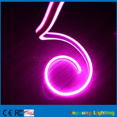 最高品質の 24V 双面ピンク LED ネオン柔軟ロープ