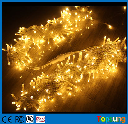 24v 20m ホットホワイト 200 LED クリスマス LED ストリングライト 水中用