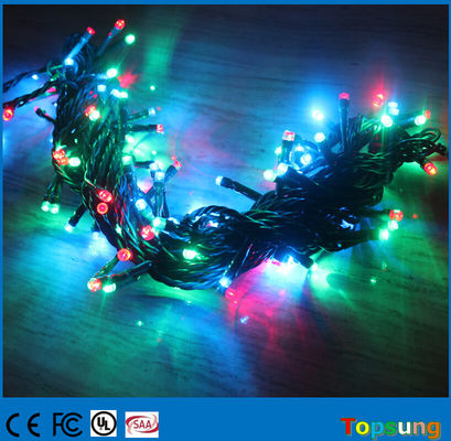 10m 接続可能 防寒 5mm 変色式 屋外 クリスマス LED ストリングライト