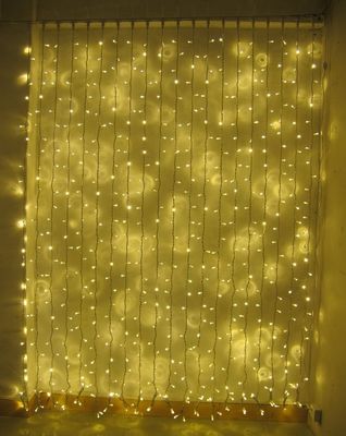 ホットセール 新しいデザイン 24 クリスマスカーテン 屋外のための飾り付けライト
