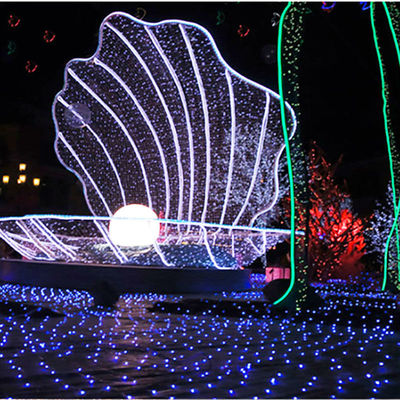 最も売れる 110V クリスマスライト LED ストリング 建物用のネットライト
