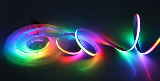 デジタル RGB Cob LED ストライプ 3 年間の保証 Ce Rohs ドリーム カラー ピクセル Rgbic Ws2811 LED ストライプ照明