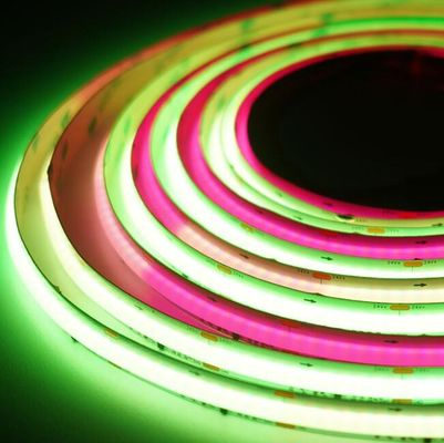 COB デジタル ピクセル 100mm 切断可能な LED ストライプ 3 年間の保証 24V LED ストライプ ライト 天井 / パーティー 飾り付け