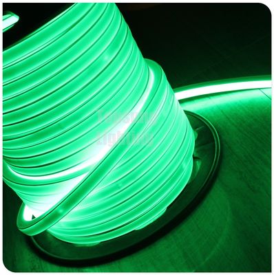 AC 110v LED ニュオンフレックス 16*16mm 平方フラット LED ニュオンチューブ ip68 屋外照明緑色