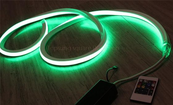 2016年 新しい240v緑色超フラット LEDロープ 曲がり 4方向
