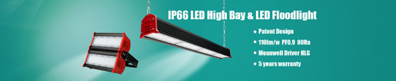 新しく設計された爆破防止線形LED高台灯 トップスン 150W