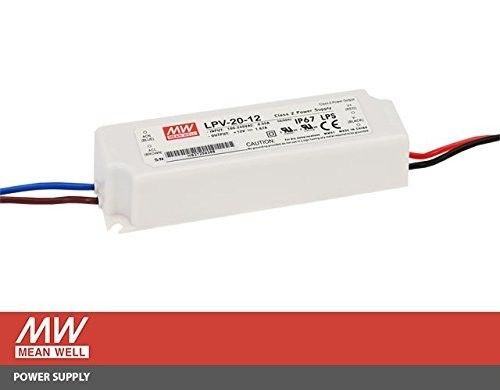 ミーンウェル 20w 12v 低電圧 LED ネオントランスフォーマー LPV-20-12