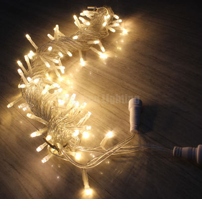 ホットセール127v暖かい白い接続可能な妖精糸灯 10m クリスマス飾り