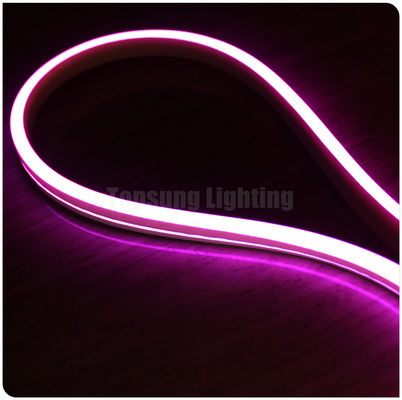 ピンク色 24v 卸売 LED 柔軟ネオンストライプライト フラットエミティング クリスマス SMD ネオンフレックスチューブ