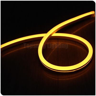 24v イエロー人気 LED ネオンフレックスチューブライト PVC超薄 ネオンフレックスロープランプストライプ 11x18mm 屋外装飾
