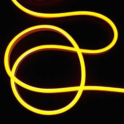 12v超ミニ LED 柔軟ネオンストライプ 淡黄色ライト クリスマス飾り SMDロープ 6*13mm シリコン