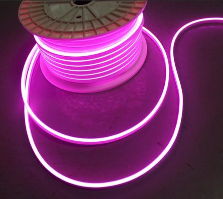 5mm ピンク 超柔軟 LED ネオンロープライト 屋外商標/家庭装飾 DC12V