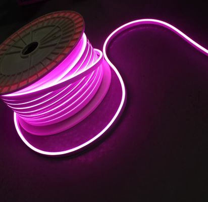 広告 LED ネオンサイン ミニ LED ネオンフレックス LED 柔軟ネオンストライプライト 12vピンク/紫