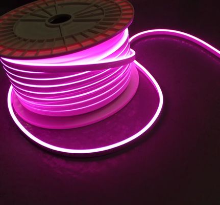 5mm ピンク 超柔軟 LED ネオンロープライト 屋外商標/家庭装飾 DC12V
