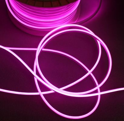 12v紫ミニ柔軟ネオンチューブ照明 6*13mm 2835smd 標識ロゴのために