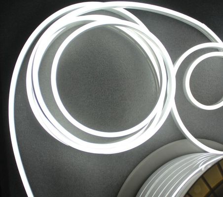24v 6mm ミニネオン 柔軟 LED ストライプライト 2835 smd シリコンコーティング リボン 白