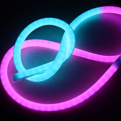 RGB LED ストライプライト 色の変化 LED ネオンロープライト 小さな夜光 360