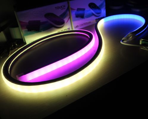 17x17mm デジタル SMD5050 RGB Flex LED ネオン 完璧な色混合効果