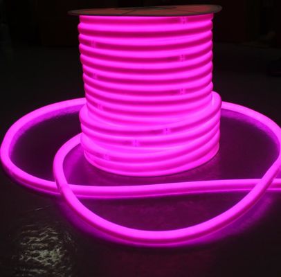 120v紫 LEDネオンの柔軟管 smd2835 120LEDs/m LEDネオンのフレックスラウンドライト 360度