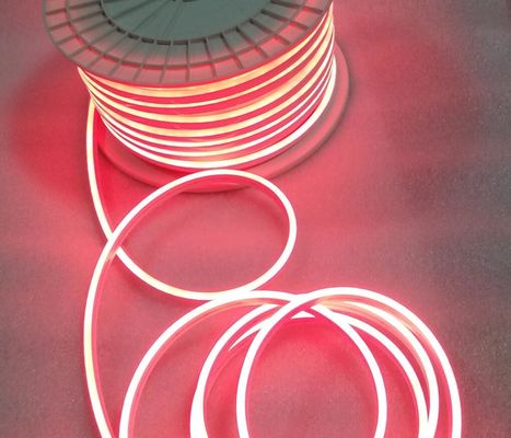12v LED ストライプ 2835 照明 柔軟 ミニネオン フレックス LED ネオン ライト サイン 家装 赤