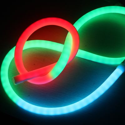 360度ピクセル RGB LED ネオンフレックス ストライプ DMX 変色ネオンフレックス