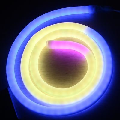 フルカラー変更プログラム可能 DMX LED Flex Neon 360 LEDライトネオン交換ピクセルチューブ