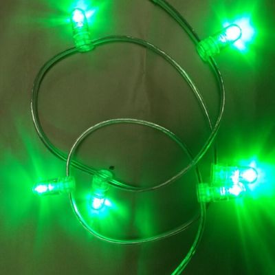 ブランド 100m 12v フェアリーストリング 666 LED IP67 低電圧ライト 緑のクリスマスガーランド