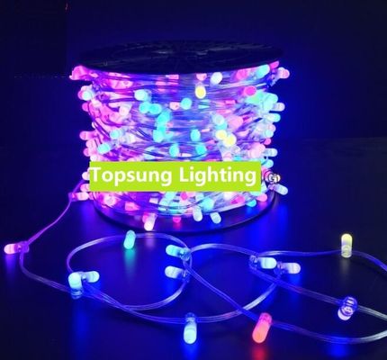 屋外 LEDライトストリング 100m クリスマス 結婚式 デコレーション 屋外 強い防水 フェアリーライト