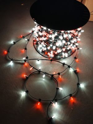 フェアリークリスマスライト LED 100mストリング 1000電球 12V結晶ストリング RGB装飾光