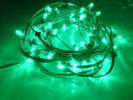 屋外飾り クリスマスツリーライト ストリング 100m 666leds 12V LEDクリップライト 緑色ライト
